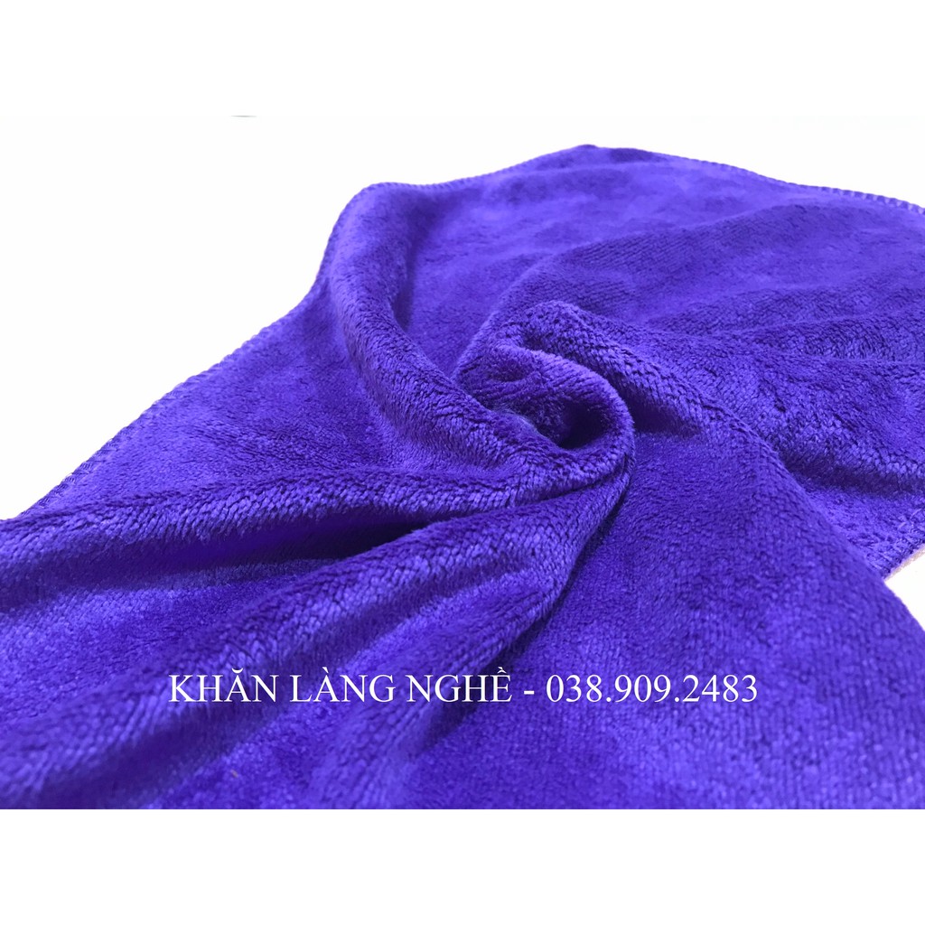 Khăn mặt bông 30x50cm - Siêu siêu thấm hút, chuyên dùng trong spa