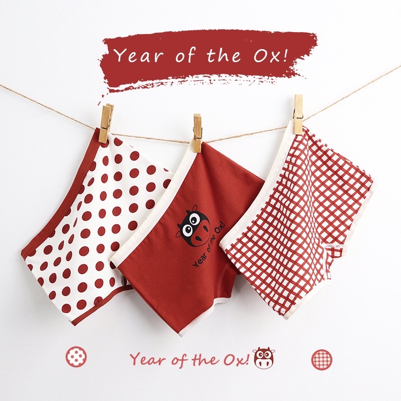Quần chíp bé gái set 3 quần hàng cao cấp