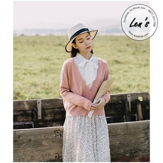 ÁO KHOÁC LEN 3 NÚT LEN MỊN CAO CẤP