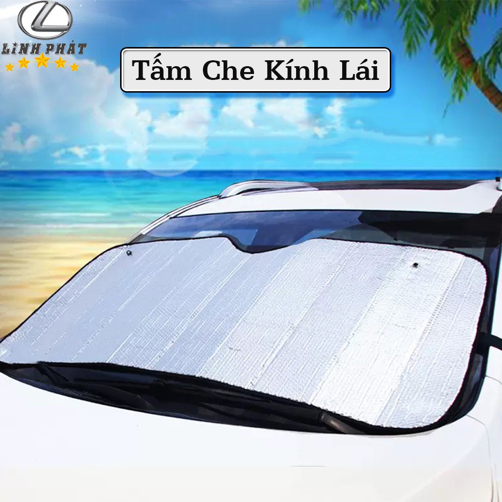 Tấm Che Nắng Kính Lái Ô Tô,Tráng Bạc - Thiết Kế Cho Tất Cả Các Dòng Xe