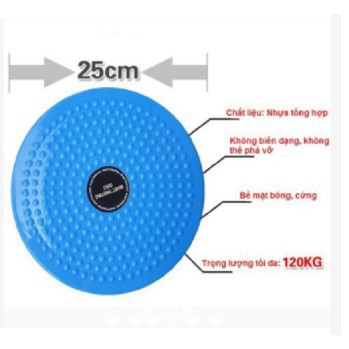 Dụng cụ tập cơ bụng xoay 360 độ, Dụng cụ xoay eo giảm mỡ bụng hiệu quả