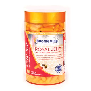 Viên uống sữa ong chúa Royal Collagen Boomerang 120 viên