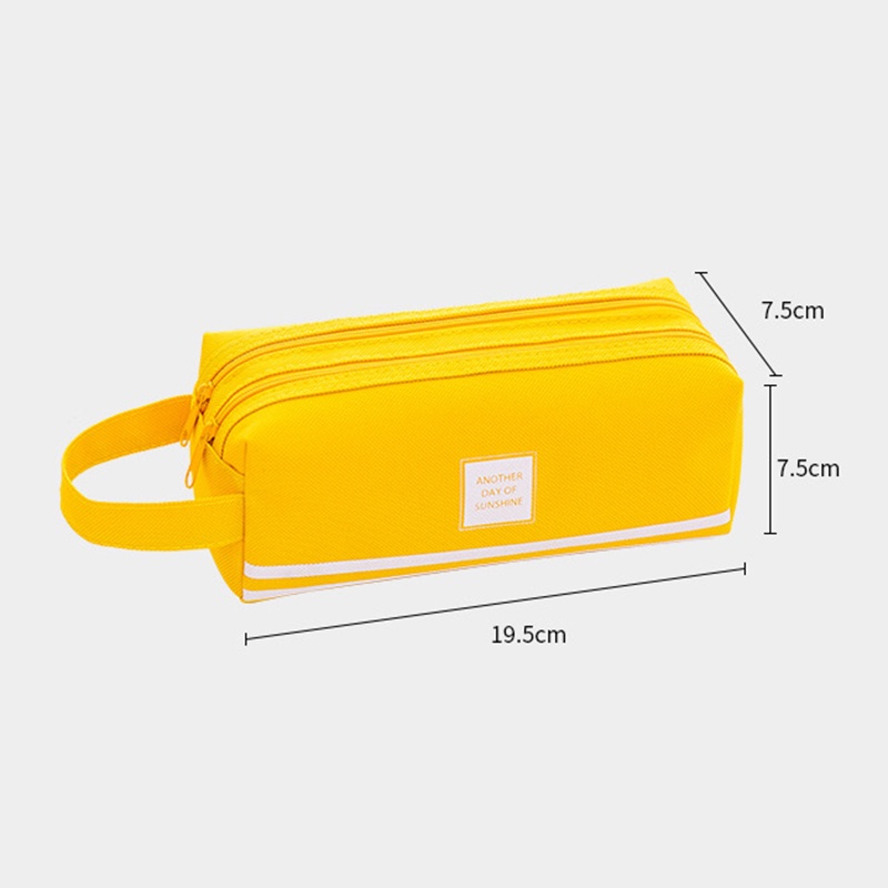 Túi Đựng Bút Bằng Vải Sức Chứa Lớn Nhiều Màu Phong Cách Hàn Quốc