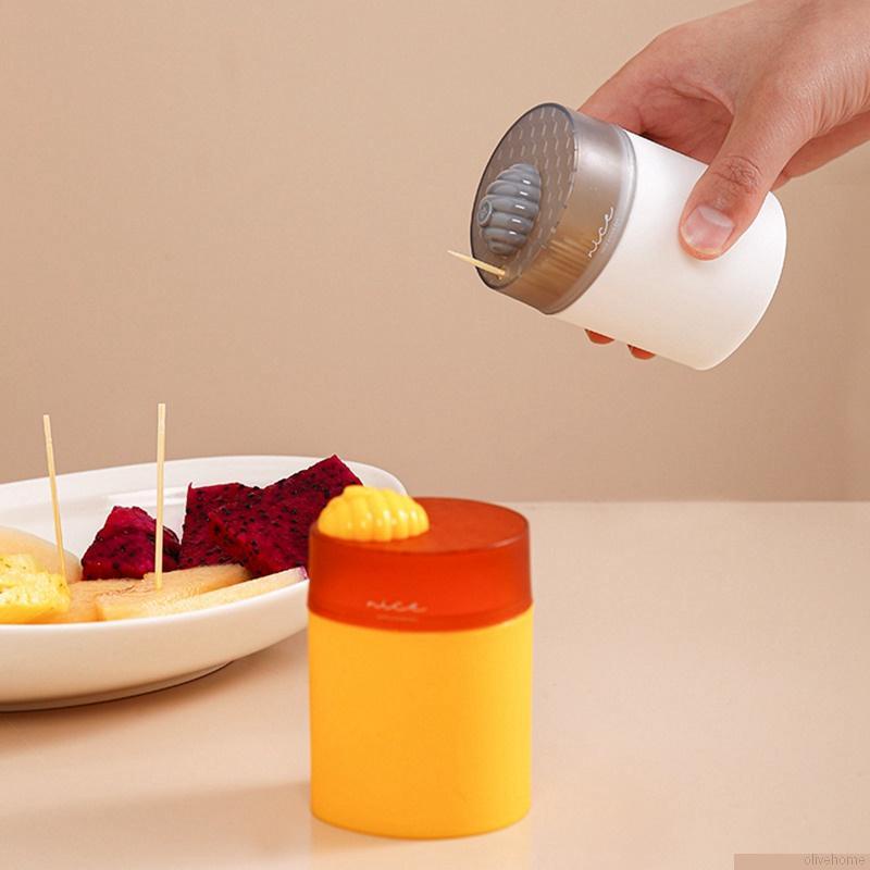 Hộp đựng tăm xỉa răng bằng nhựa TỔ ONG dễ thương