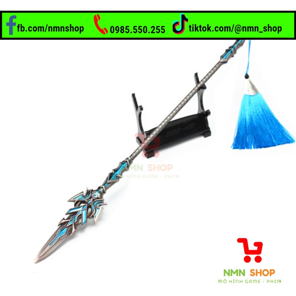 Mô hình phim Đấu La Đại Lục - Lam Ngân Bá Vương Thương 30cm