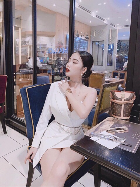 Vòng cổ CD hạt châu
