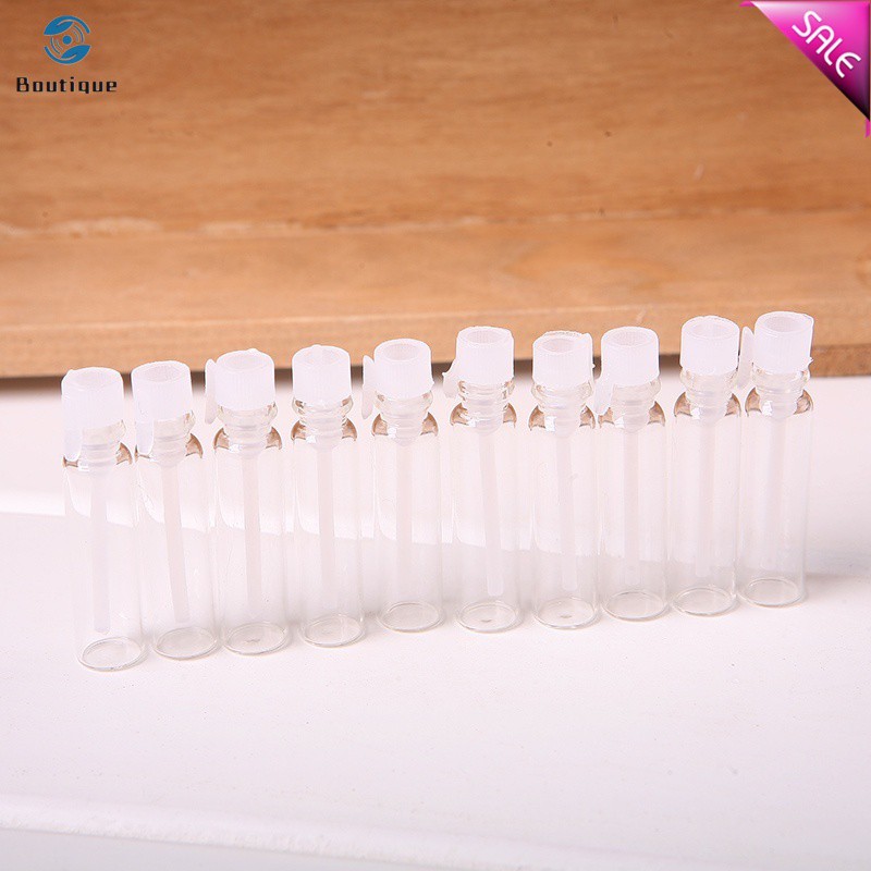 Bộ 10 Lọ Thủy Tinh Rỗng 1ml 2ml 3ml Đựng Nước Hoa | BigBuy360 - bigbuy360.vn
