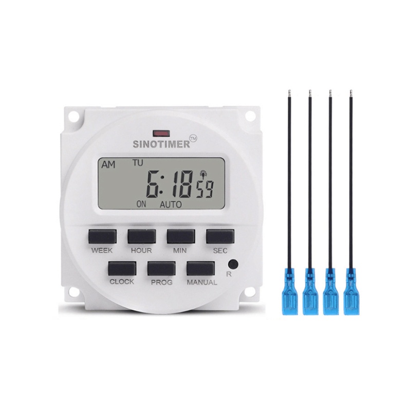 Công Tắc Hẹn Giờ Kỹ Thuật Số Tự Động Nev TM618s Hẹn Giờ 7 Ngày