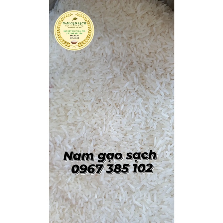 Gạo Thơm Thái Dẻo Vừa 1Kg- Nam Gạo Sạch
