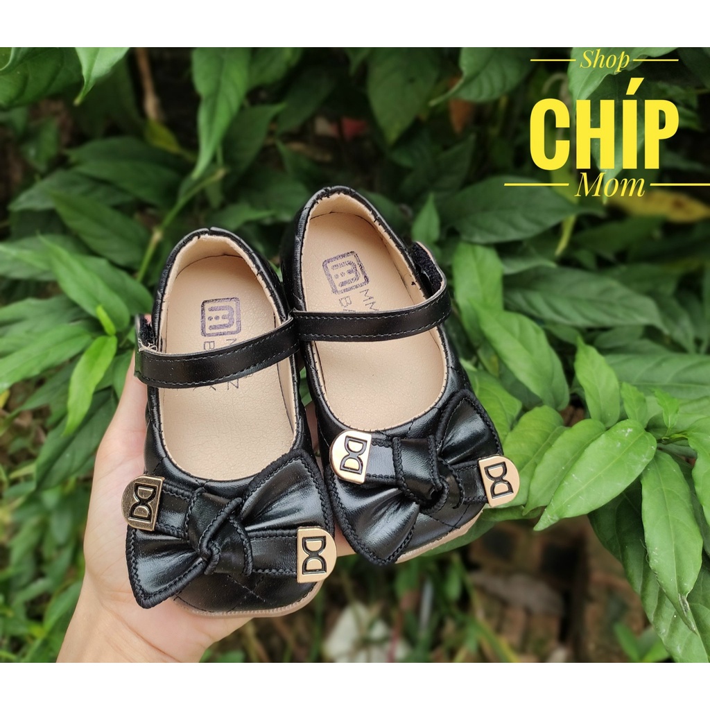 giày búp bê bé gái gày bệt cho bé đi học, đi chơi da mềm MG baby  nơ xinh xắn thời trnag thu đông siêu nhẹ QCCC V207