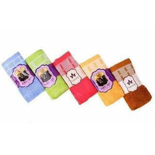 5 chiếc Khăn mặt sợi tre Việt mỹ