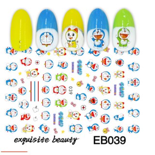 STICKER DÁN MÓNG HÌNH DORAEMON