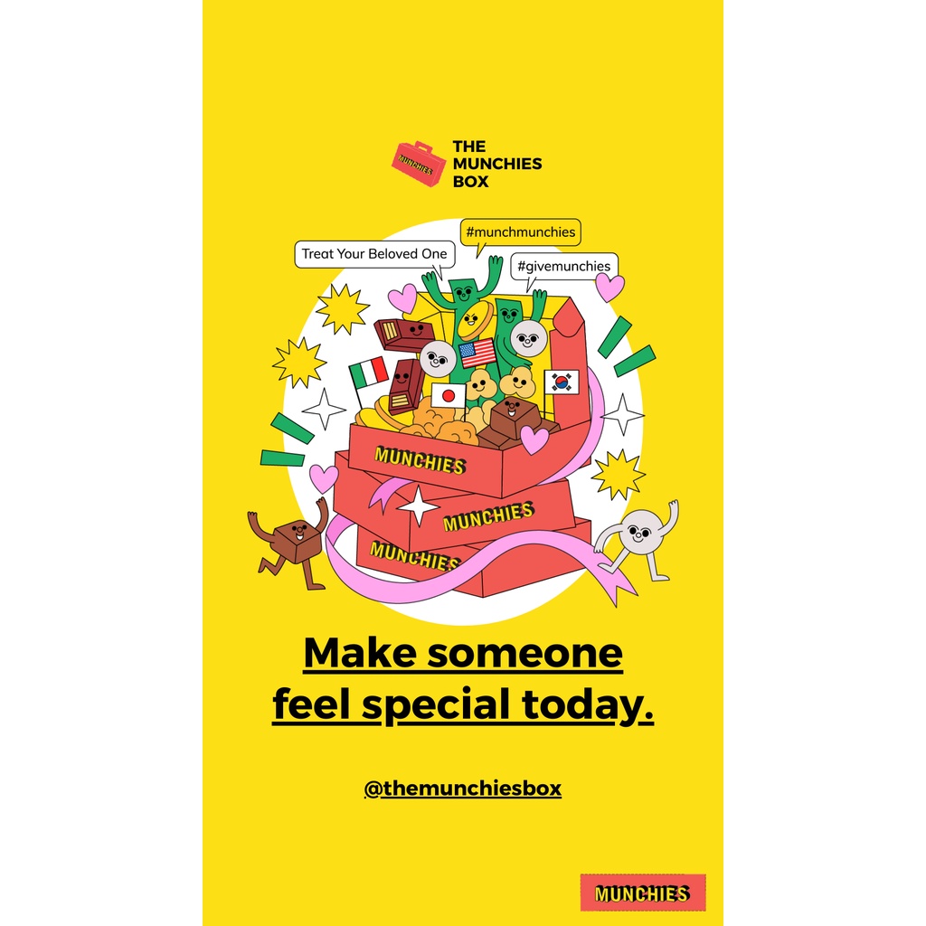 [SIÊU TIẾT KIỆM-TẶNG THÊM QUÀ] 05 Hộp quà MUNCHIES bánh kẹo ngoại nhập - COMBO TREAT YO TEAM | BigBuy360 - bigbuy360.vn