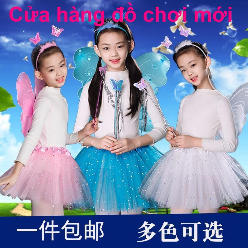 new dance girl lớn cổ tích thiên thần công chúa đồ chơi cánh tay yêu tinh trẻ em trở lại cánh tiên đạo cụ bướm