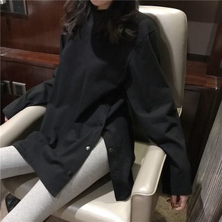 A229 ÁO ULZZANG XẺ TÀ CÁCH ĐIỆU