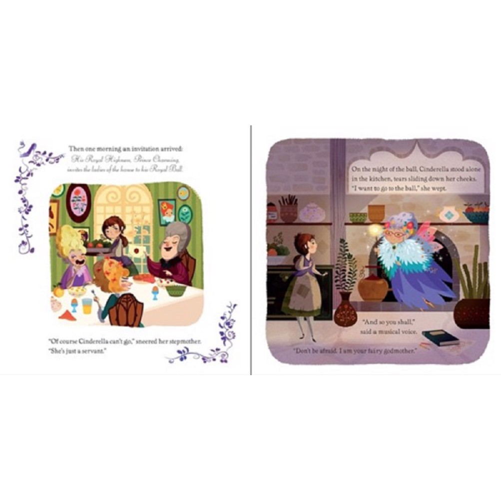 Sách Bộ xếp hình Book And Jigsaw Cinderella