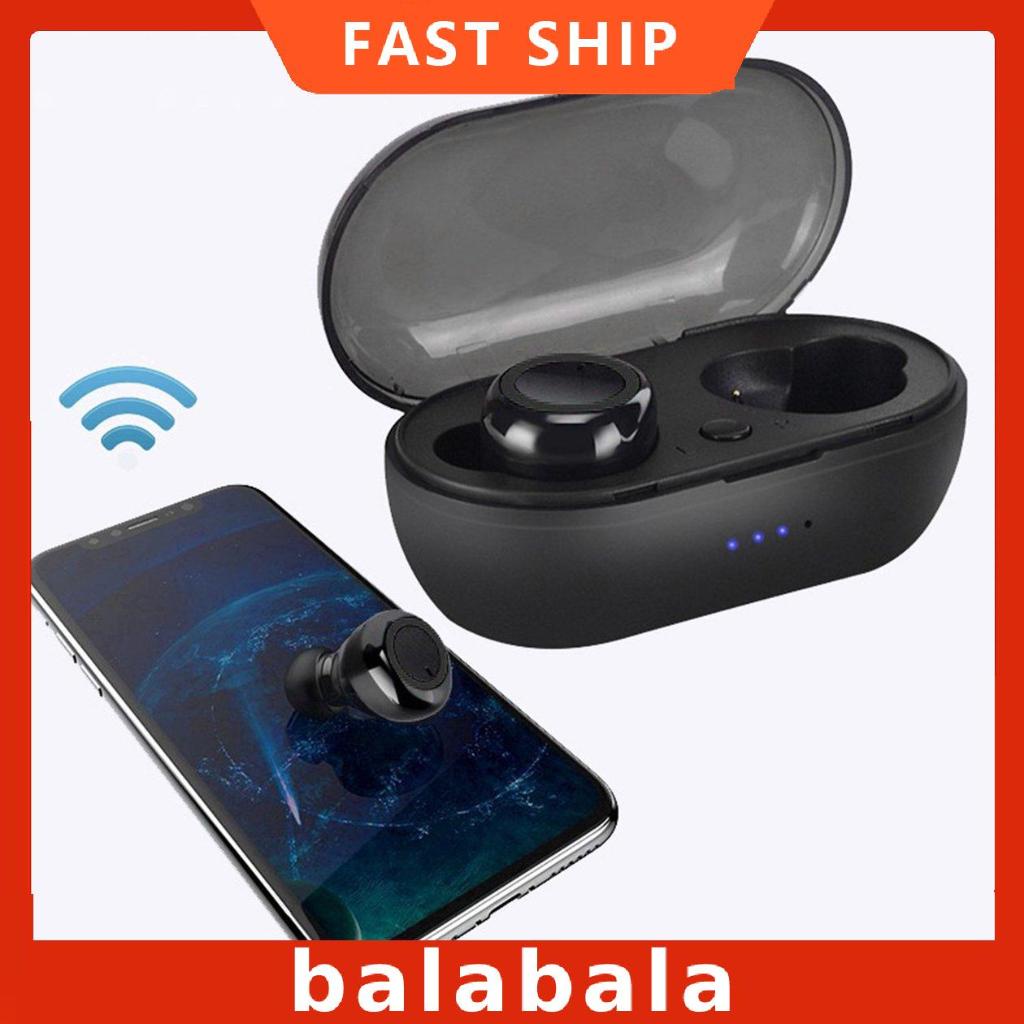 [BL]Y50 Wireless 5.0 Sports Headphones With Charging Compartment Headset