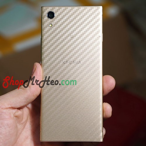 Bộ 3 Skin Dán Mặt Lưng Vân 3D Sony XA1