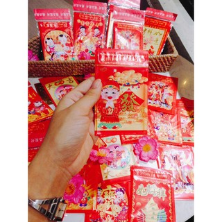 [DEAL SỈ] Combo 50/60 XẤP BAO LÌ XÌ NILON (TIỂU)