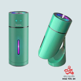 Máy tạo ẩm phun sương tạo ẩm di động Hoco DI15 có đèn LED dùng trong ô tô, văn phòng, lớp học