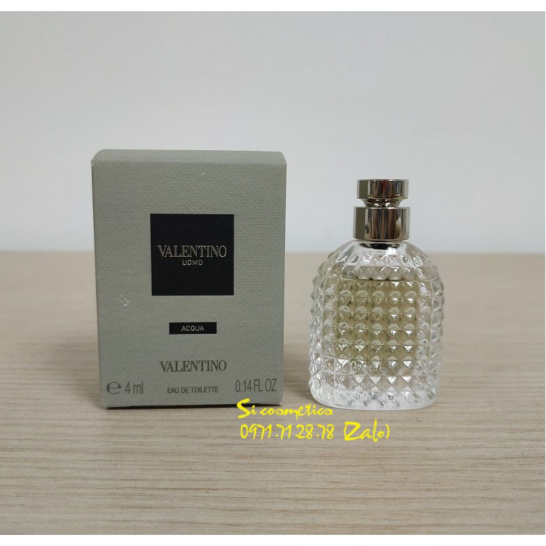 [ Mini 4ml ] Nước hoa Valentino Uomo Acqua 4ml