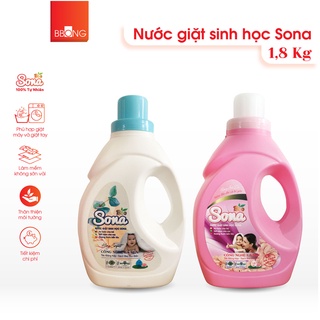 Nước giặt sona 1,8kg hương anh đào