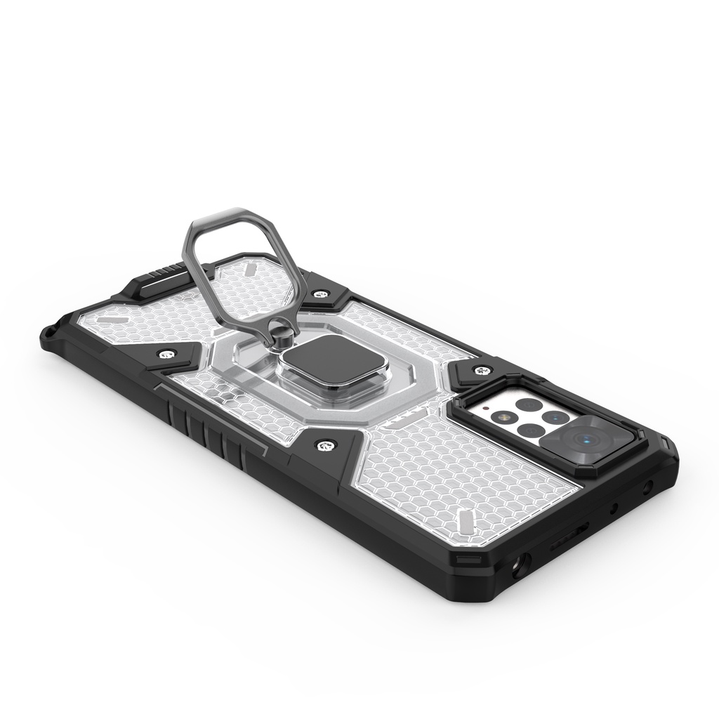 Ốp lưng Redmi Note 11 Pro bản ( DGW ) tổ Ong Iring không gian mới chống sốc giá đỡ xem phim