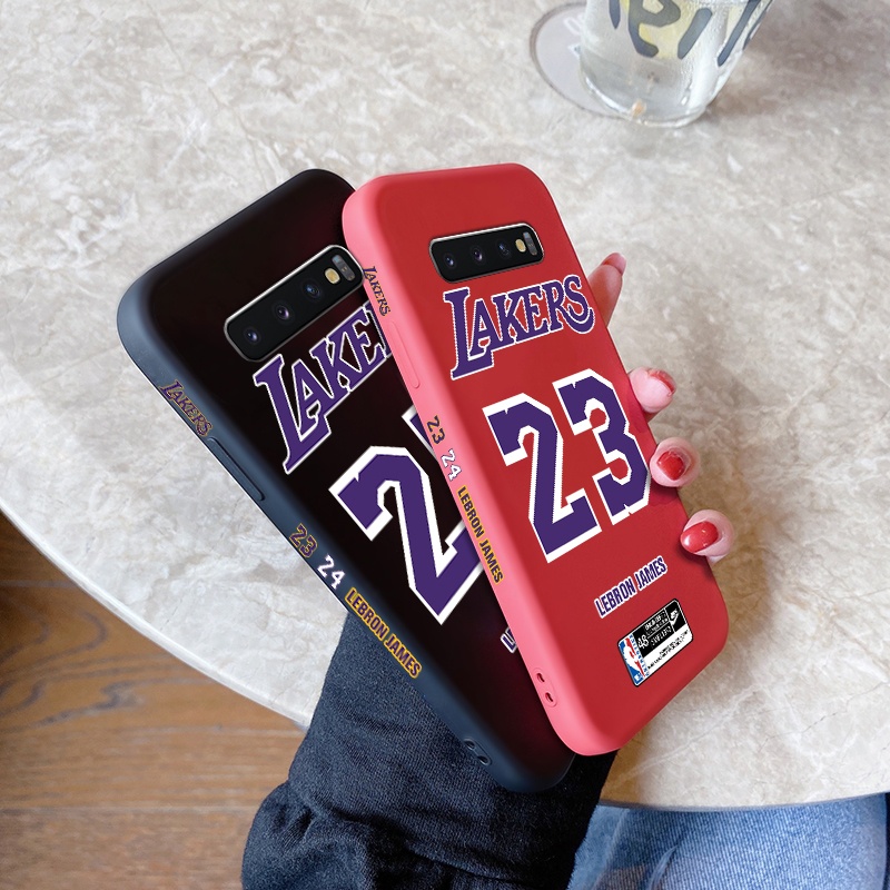 Ốp điện thoại silicon in hình James cho Samsung Galaxy S9 S10 4G S10 5G S10E S10 Lite S10 Plus S9 Plus