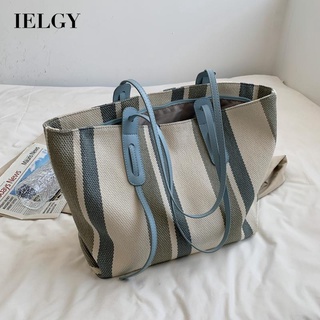 Túi xách IELGY chất liệu canvas sức chứa lớn thời trang cho nữ
