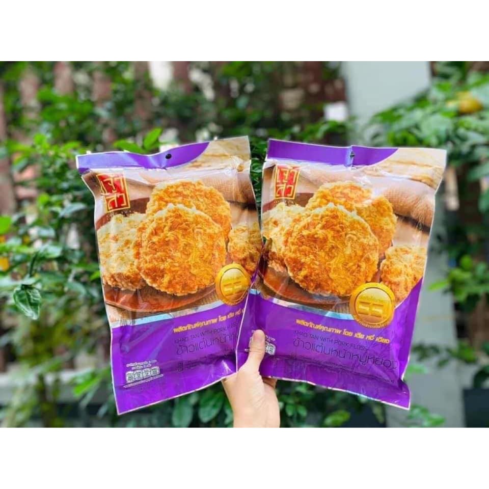 [Mã GROSALEHOT giảm 8% đơn 250K] Cơm cháy chà bông CHAO SUA SINCE 1958 tím Thái Lan 41k/ gói 90g | BigBuy360 - bigbuy360.vn