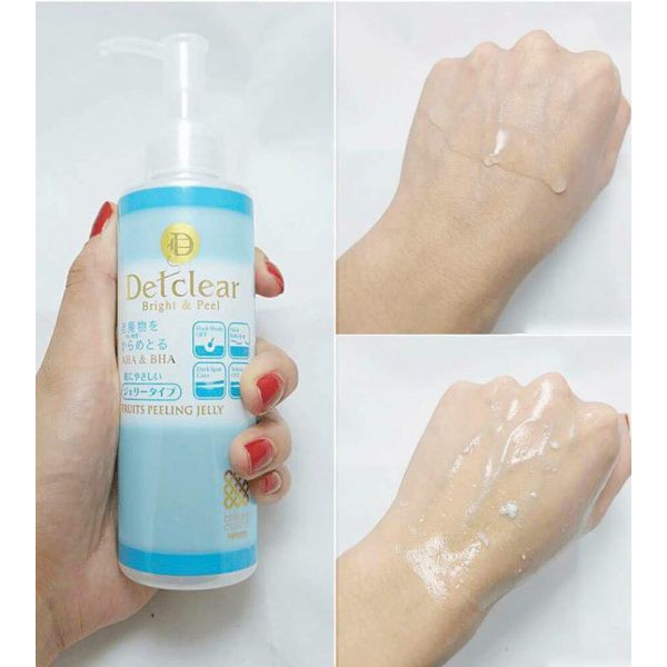 Tẩy Tế Bào Chết Detclear Bright And Peel Nhật Bản 180ml