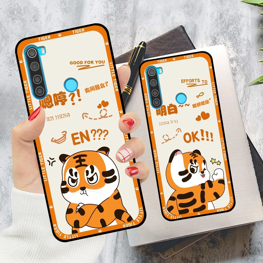 Ốp Xiaomi Redmi Note 8 / Note 8 Pro in hình cặp đôi doremon, hổ, khủng long dễ thương