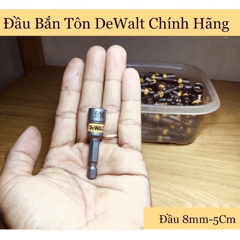 Đầu Bắn Tôn Dewalt 8mm  Chính Hãng