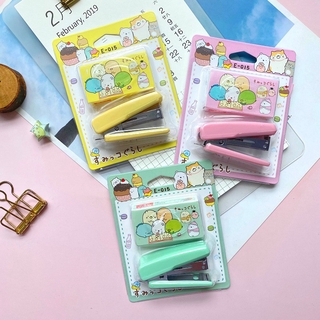 Dập ghim mini Sumikko Gurashi study (kèm bút xóa khô)