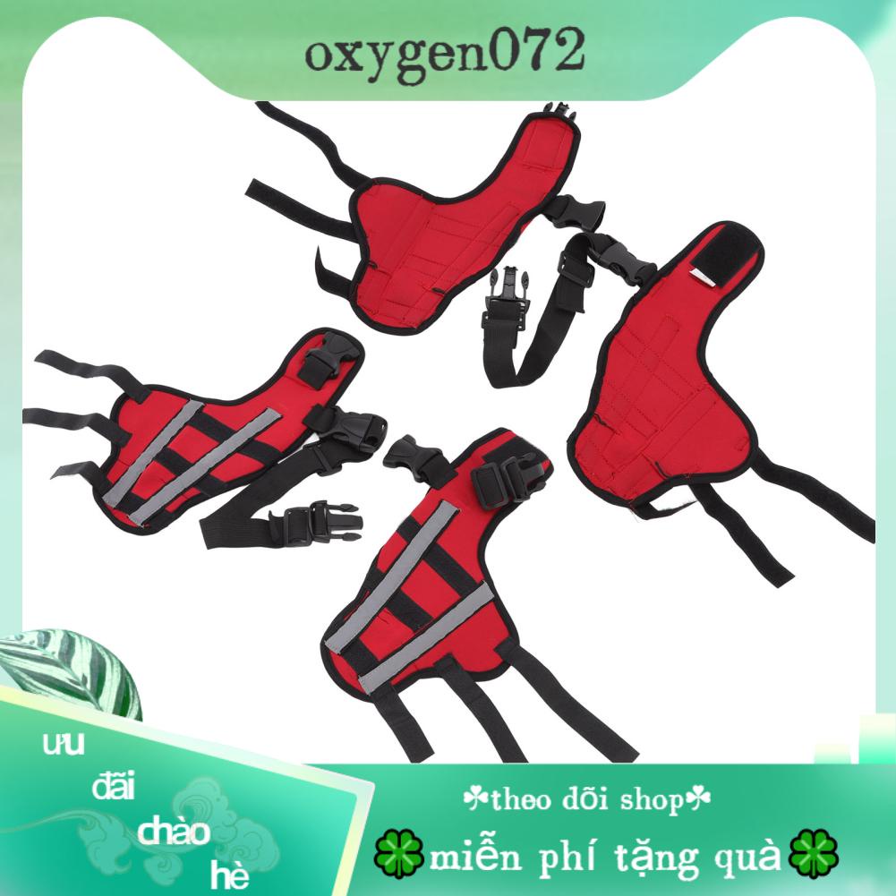 Oxygen072 Oxygen072 Nẹp chân chó Đàn hồi an toàn chống va đập Tấm đệm đầu gối cho thú cưng với dải phản quang vật nuôi và
