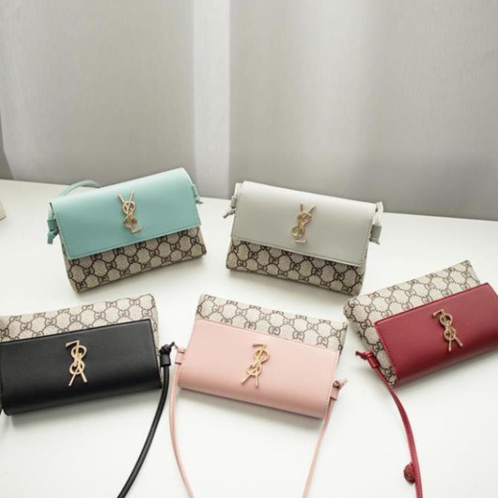 Túi xách Y8L da pu 18cm (5 màu)