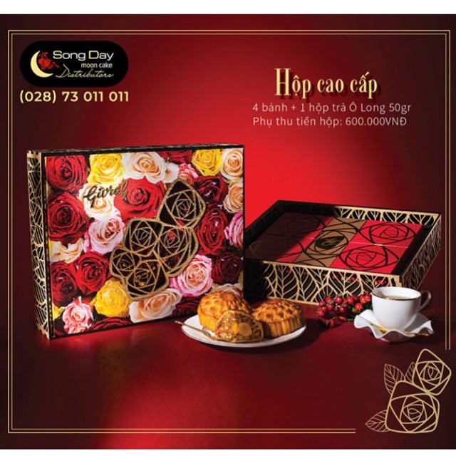 Bánh trung thu givral cao cấp