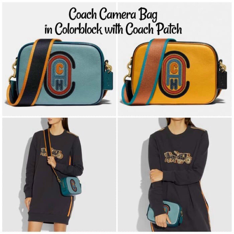 Túi đeo chéo COACH camera chuẩn xịn