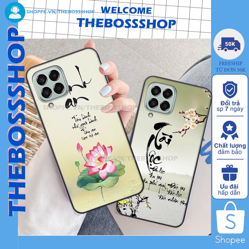Ốp lưng Samsung M33 5G / M53 5G  /M62 / M63 TÀI LỘC, TÂM AN-THƯ PHÁP-RẺ-BỀN-ĐẸP