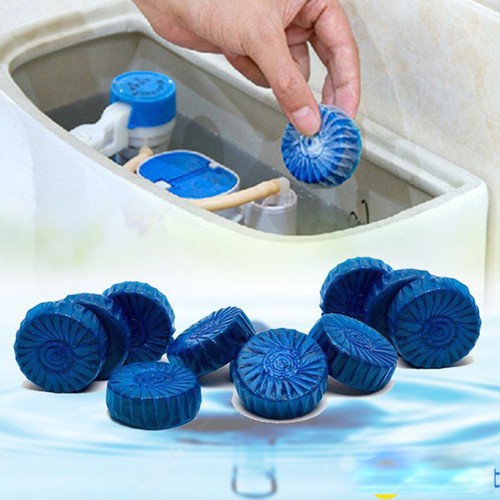 (Video Review) Bộ 60 Viên Khử Mùi Tẩy Bồn Cầu Thế Hệ Mới 2X - Viên Thả Toilet Diệt Khuẩn, Tẩy Sạch Vệ Sinh Vết Bám Bẩn