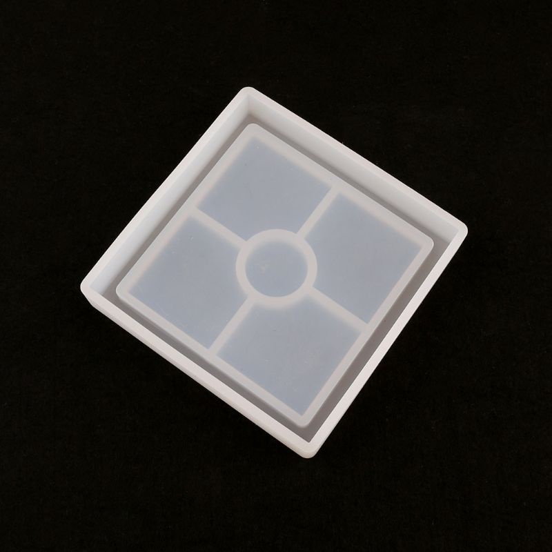 Set 10 Khuôn Silicon Làm Đế Lót Tách Trà DIY