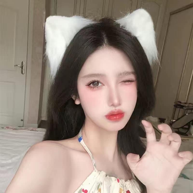 [CÓ SẴN] Tai mèo dạng kẹp loại to và bông xù