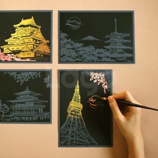 Tranh cạo Hàn Quốc - Ver Sakura