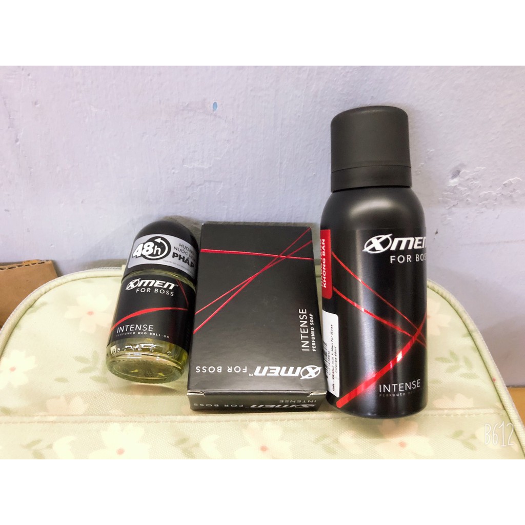 dầu gội Xmen For Boss Intense 150g/85g