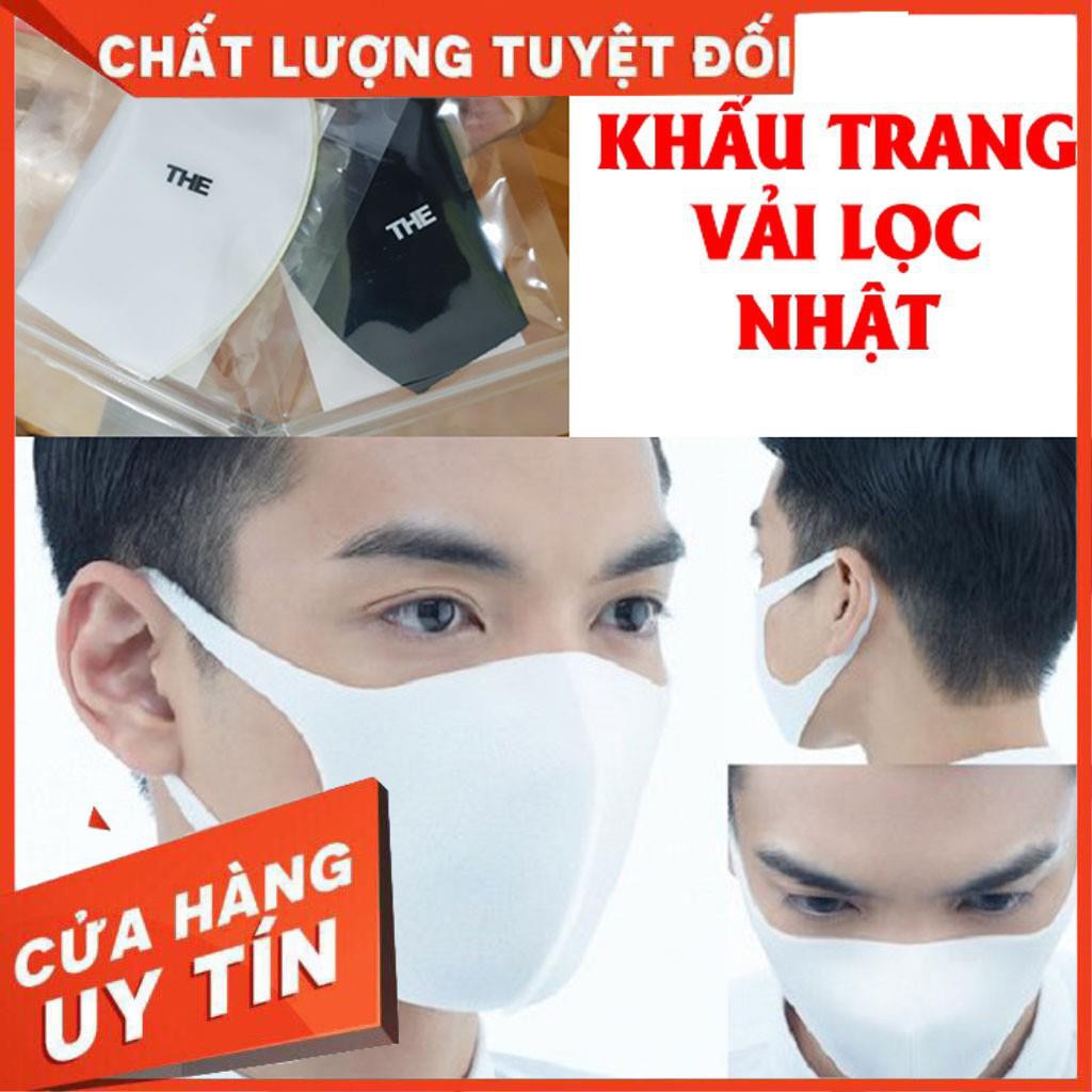 Khẩu trang vải sufa màu trắng có thể tái sử dụng nhiều lần