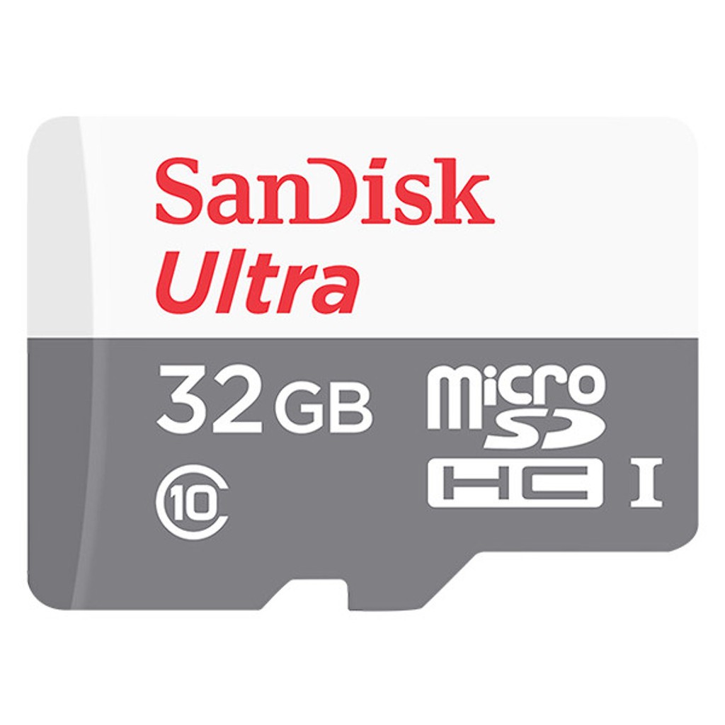 Thẻ nhớ MicroSDHC/XC SanDisk Ultra 80MB/s 16GB-32G-64G-128GB