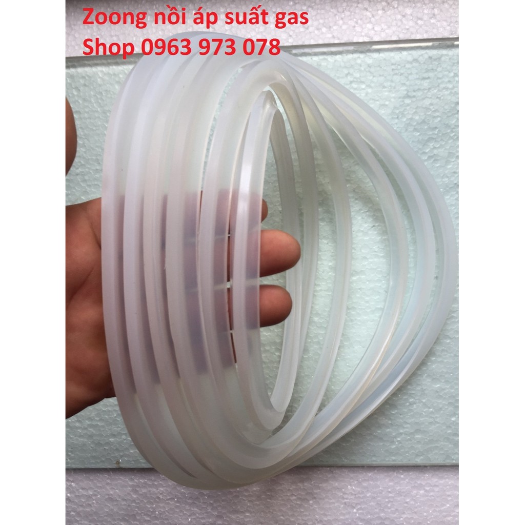 Gioăng nồi áp suất nhôm Supor 1 tay cầm (roăng ga / zoăng / zon / ron gas)