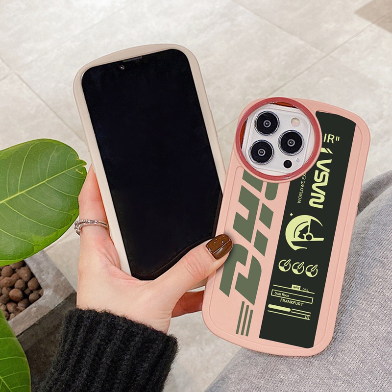 Suntaiho Ốp lưng iphone Ốp điện thoại silicon mềm in nhãn DHL thích hợp cho iPhone 11promax 13 X xr XSmax 7 8Plus 12promax 12 13