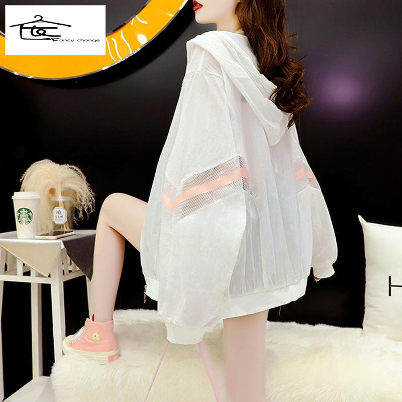 Áo Khoác Cardigan Chống Nắng Dáng Rộng 2022 Phong Cách Phương Tây Thời Trang Mùa Hè Mới Cho Nữ