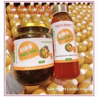 Siro thảo mộc Húng chanh